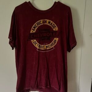Chevrolet American Made T-Shirt in Red medium mens